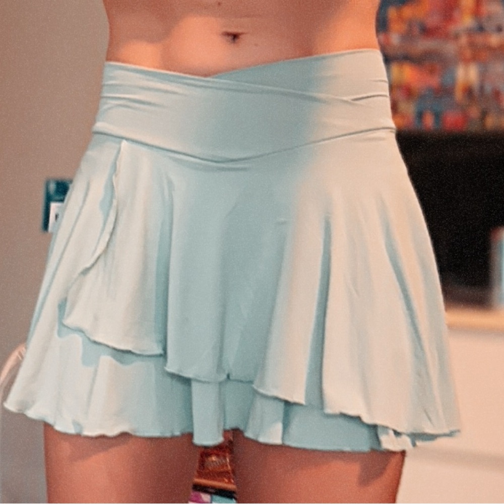 Nwt Baby Blue athletic skort